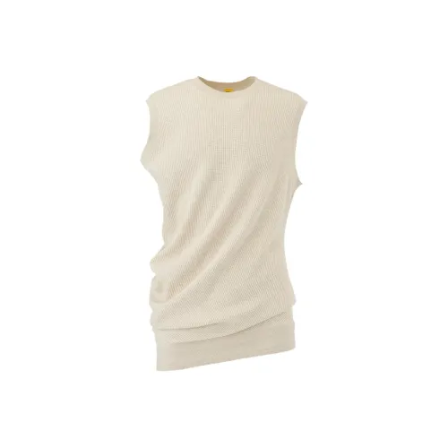 Onitsuka Tiger Майка Трикотаж Мужская Бежевая