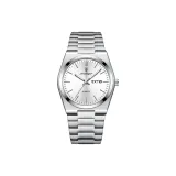 Серебряный, белый, ракушечный, стальная полоса, модель