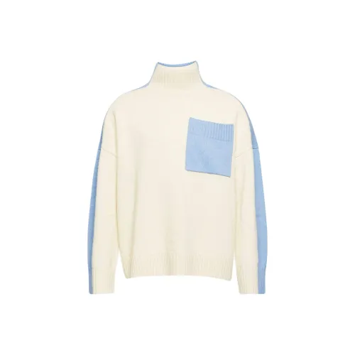 JW Anderson Сливочный Мужской Свитера