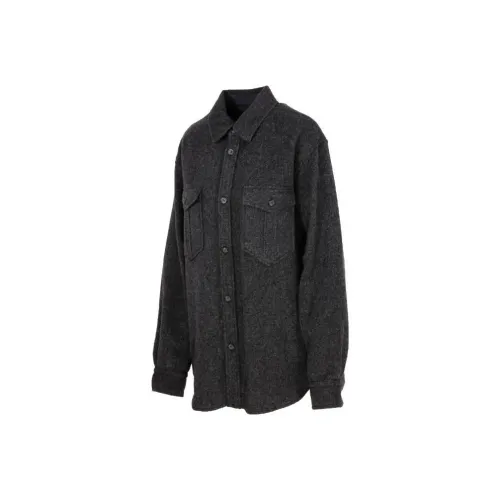 ISABEL MARANT Серый Мужской Куртки