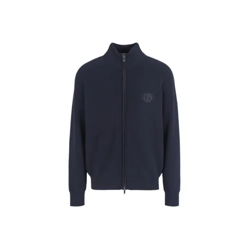 GIORGIO ARMANI Трикотаж Мужской Ночной Синий