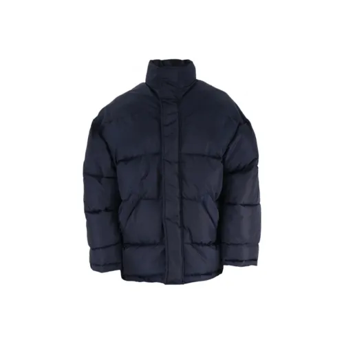 Balenciaga Темно-синие мужские куртки