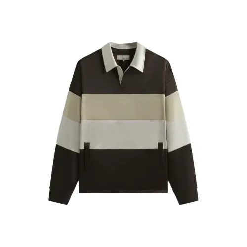 KITH FW24 Осенний Поло Мужской Экрю Умбра