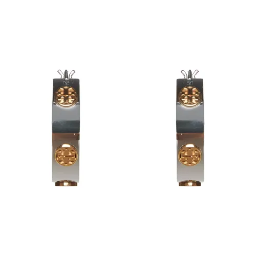 TORY BURCH Серьги из нержавеющей стали женские серебряные