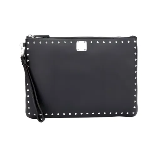 MCM Кожа Клатч Стандартный Унисекс Черный