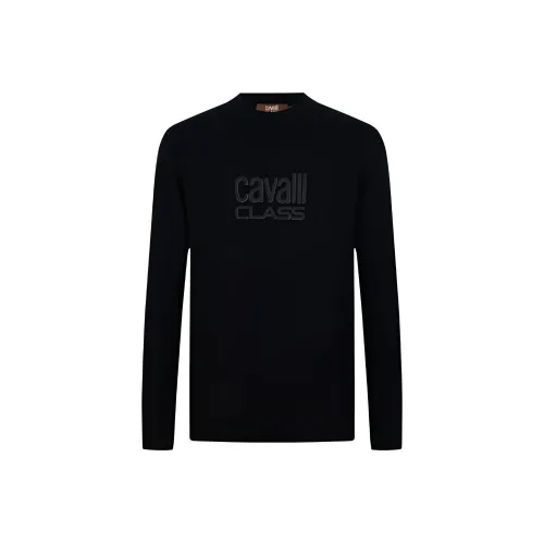 Cavalli Class Свитер Мужской Черный