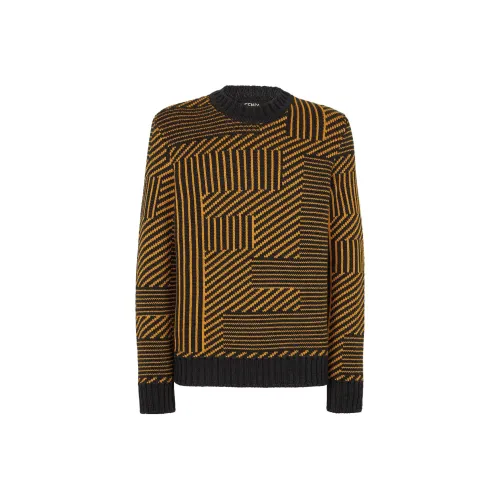 FENDI Многоцветные Мужские Свитера