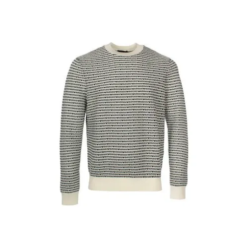 EMPORIO ARMANI Трикотаж Мужской Черный Белый