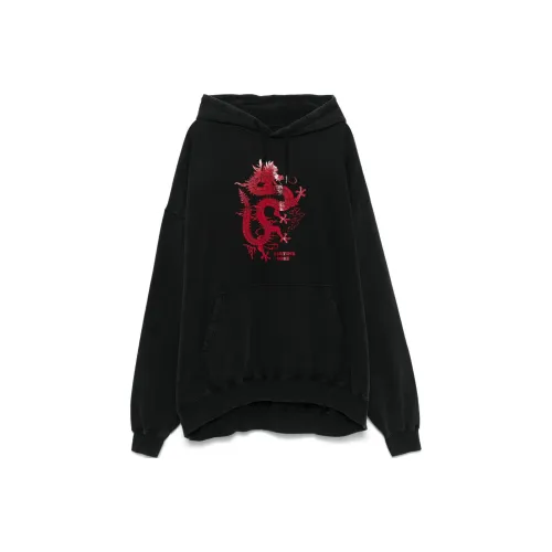 MARTINE ROSE FW24 Толстовка Мужской Черный