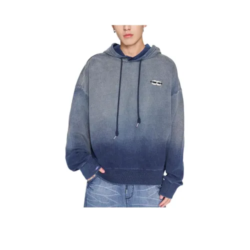 Lee x IndiGO x ANGEL CHEN Свитшот Унисекс Джинсовый синий