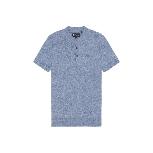 BARBOUR Мужская поло синего цвета