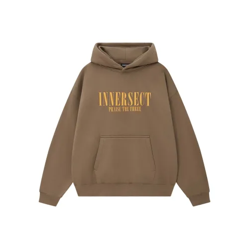 INNERSECT Осенний Зимний Свитшот Унисекс Хаки