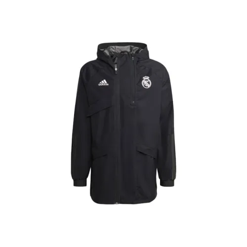 Adidas Real Madrid C.F Черные Мужские Куртки