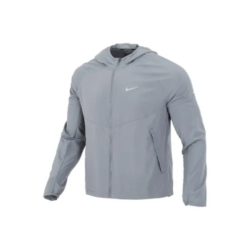 Nike MILER Серый Мужская Куртка