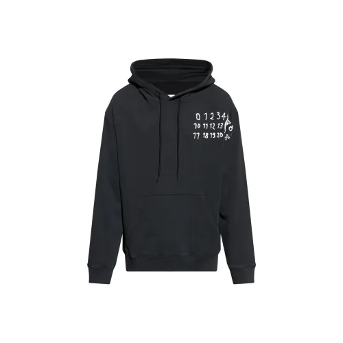 MM6 Maison Margiela совместный бренд Черные мужские свитшоты