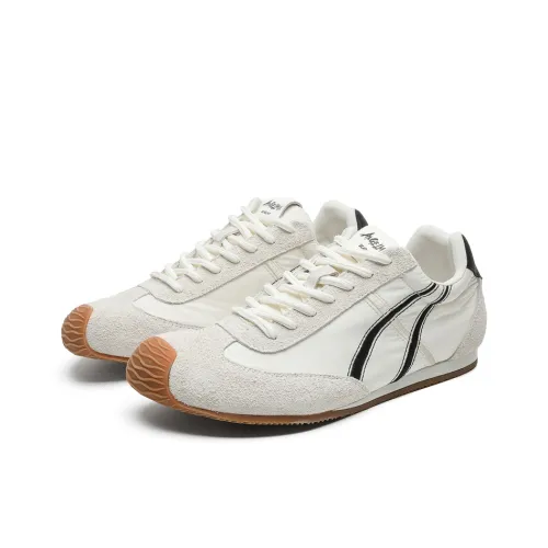 KUNGFUDEER Freestyle Definition Canvas Shoes Unisex White Gray