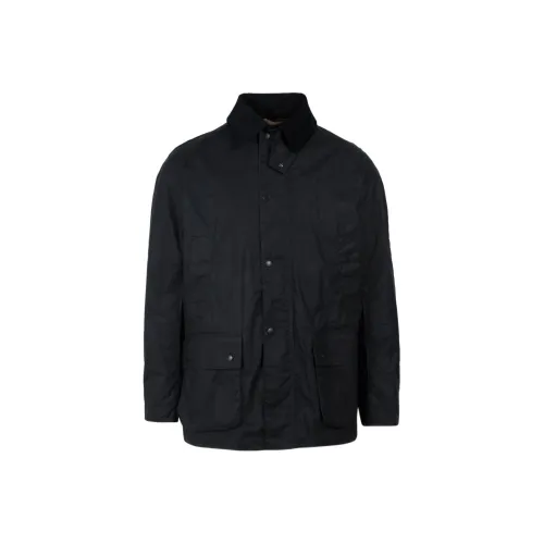 BARBOUR Темно-синие мужские куртки