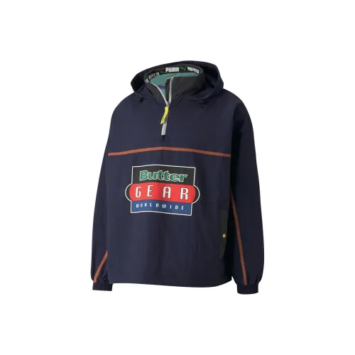 PUMA Butter Goods совместный бренд Co Бренд Синий Мужские Куртки