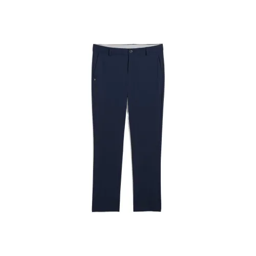 PUMA Вязаные тренировочные брюки мужские темно-синие