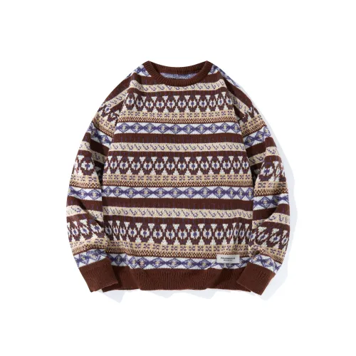 PAL ONGACO Свитер Унисекс Коричневый