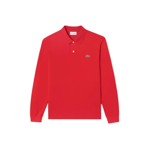 LACOSTE Поло Мужское Ярко-Красное