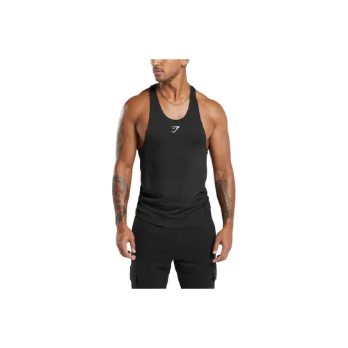 GYMSHARK Мужские черные майки