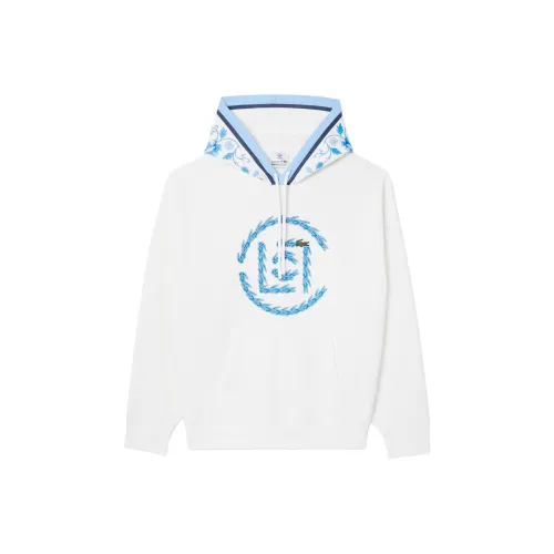 Clot LACOSTE Collaboration Белый Унисекс Свитшоты