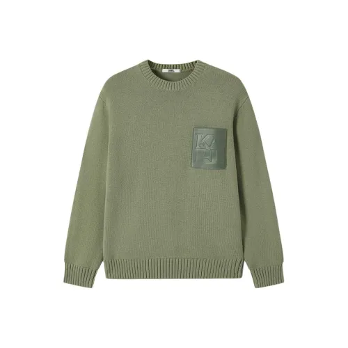 Karl Lagerfeld Свитер Мужской Зеленый