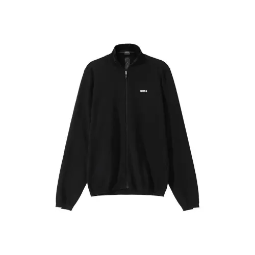 Hugo Boss SS24 Трикотаж Мужской Черный