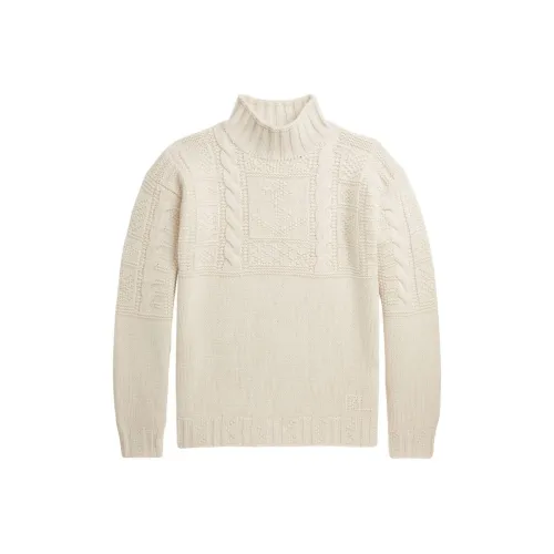 Polo Ralph Lauren FW23 Трикотаж Мужской Бежевый Желтый