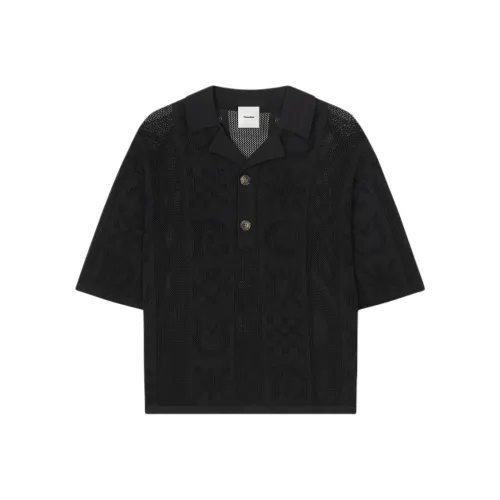 NANUSHKA FW24 Поло Мужское Черное