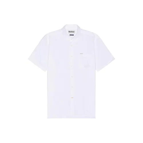 BARBOUR Белая Мужская Поло