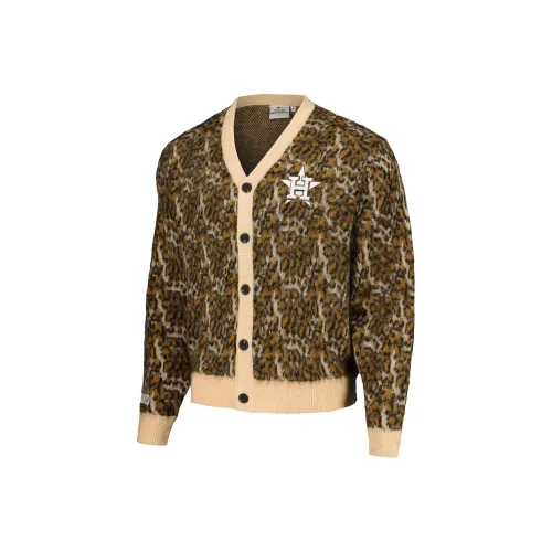 MLB X Pleasures FW23 Свитер Мужской Коричневый