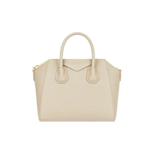 Givenchy Antigona Телячья кожа Сумка через плечо Сумка Маленькая Женская Бежевая