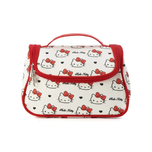 Sanrio Hello Kitty Холст Косметичка Женская Красная