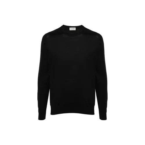 JOHN SMEDLEY Черные Мужские Свитера