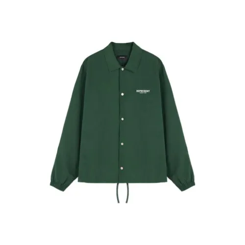 REPRESENT Зеленый Мужской Куртки