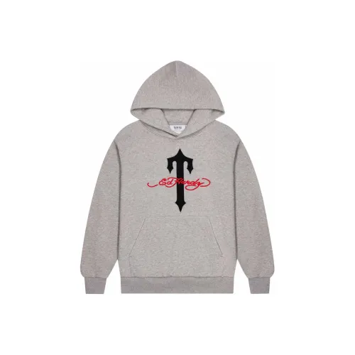 ED HARDY X Trapstar Collaboration FW24 Свитшот Унисекс Серый