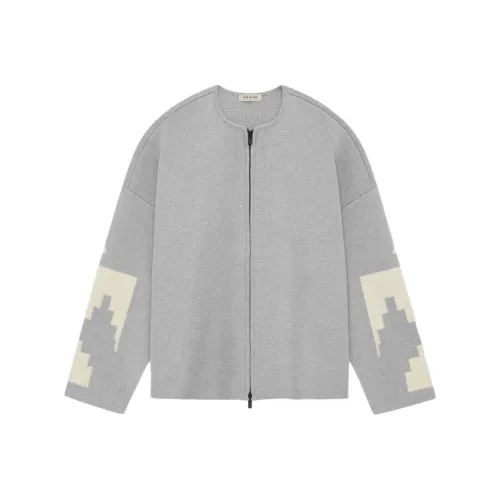 Fear of GOD Голубино-серый/Dove GREY Унисекс Свитеры