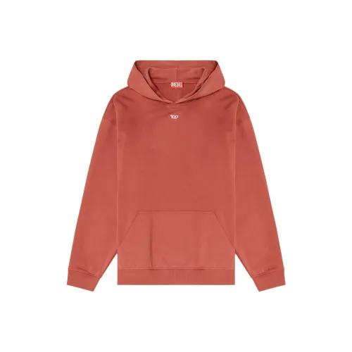 DIESEL Red Men's Sweatshirts DIESEL Красный Мужские Свитшоты