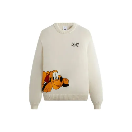 Kith Дисней Co Бренд Экрю Унисекс Свитеры