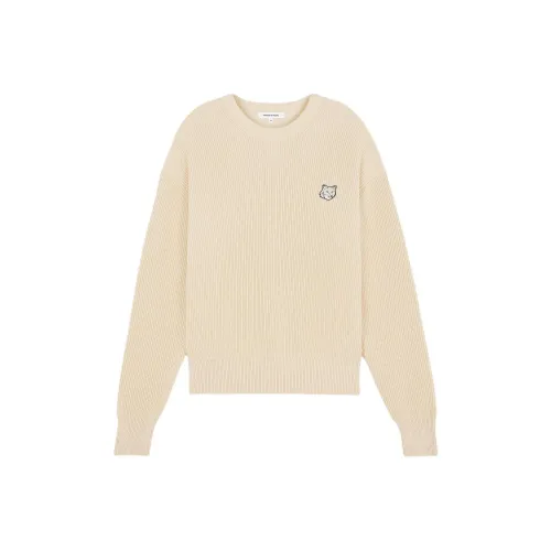 Maison Kitsune Свитер Мужской Бежевый