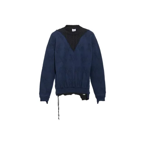Vetements Синие Мужские Свитера