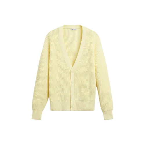 ZARA Желтый Мужской Трикотаж