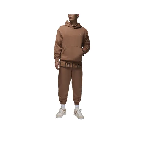 Jordan Brooklyn Fleece Свитшот Унисекс Коричневый