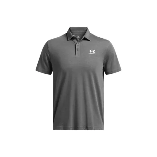 Under Armour Icon Polo Мужской Носорог Серый