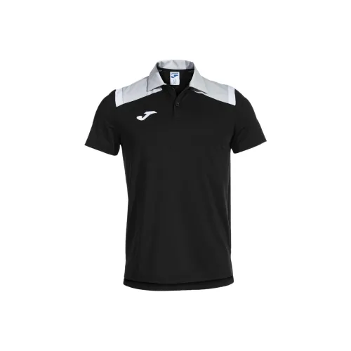 Joma Мужская черная поло