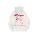 Бело-розовый