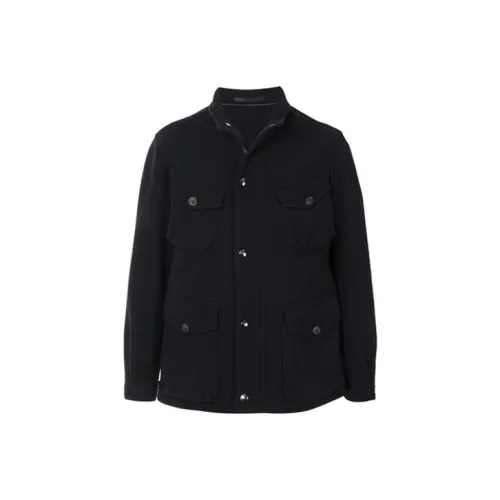 GIORGIO ARMANI Мужские черные куртки