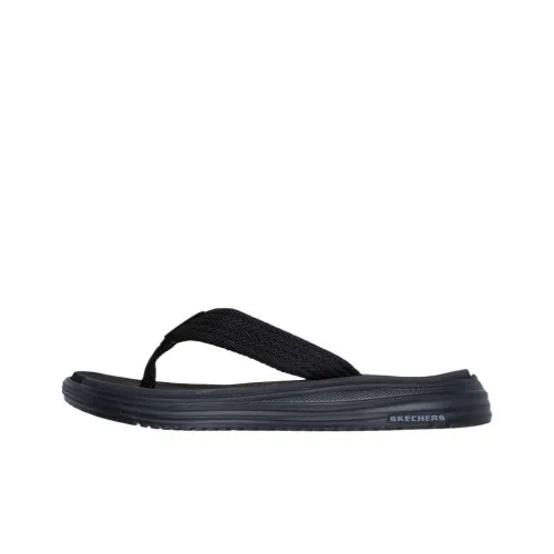 Skechers Шлепанцы Мужские Черные